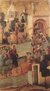 Duccio di Buoninsegna Christ Entering Jerusalem (mk08) Spain oil painting reproduction